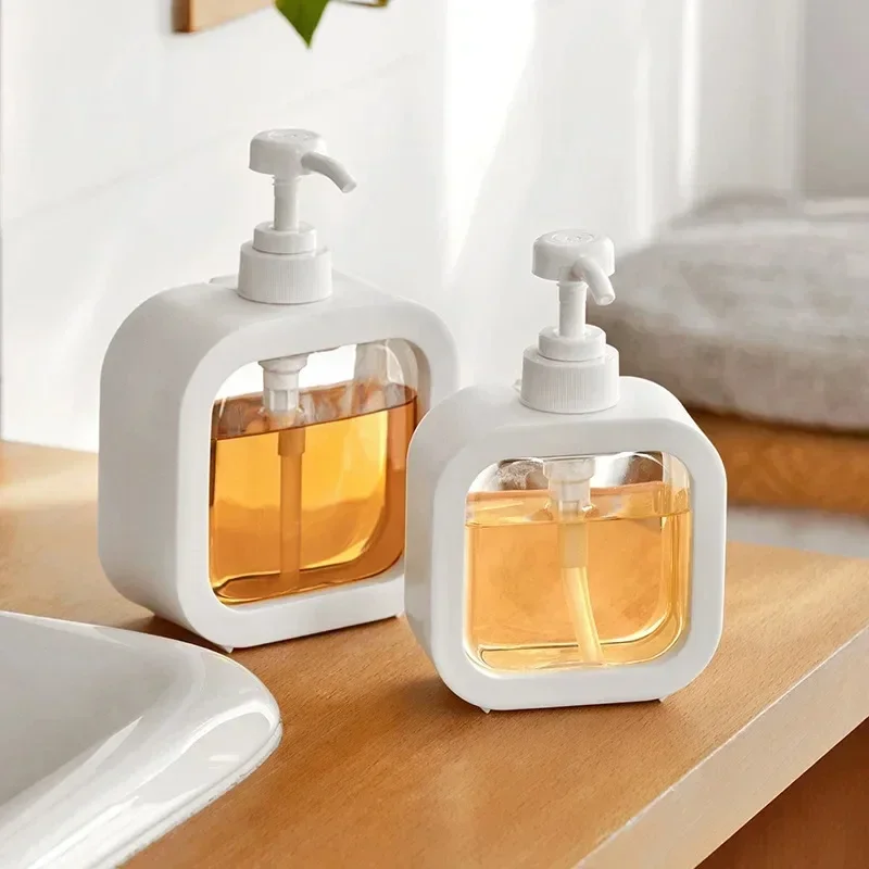 300/500 ml kúpeľňové dávkovače mydlových zásobníkov šampón Šampón Sprchový gél prenosný cestovný dátový výdaj Prázdne kúpeľné čerpadlo fľaša