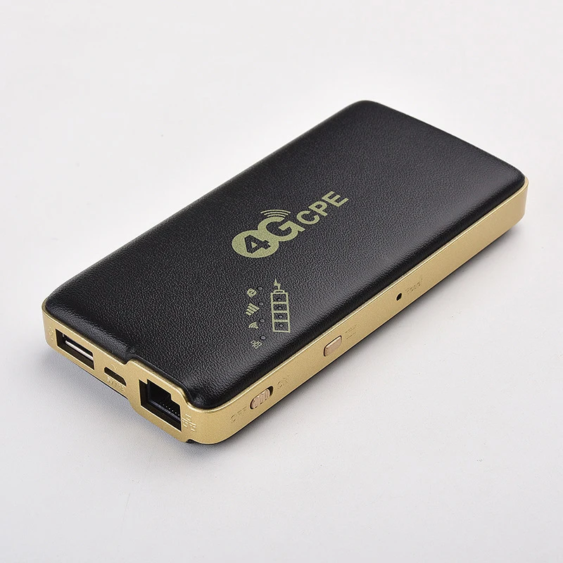 300 Mb/s WiFi Router LTE MiFi Unikol bezdrôtový modem 4G WiFi SIM karta TDD/FDD Pocket Mobile Hotspot Routers s 10000 mAh batériou