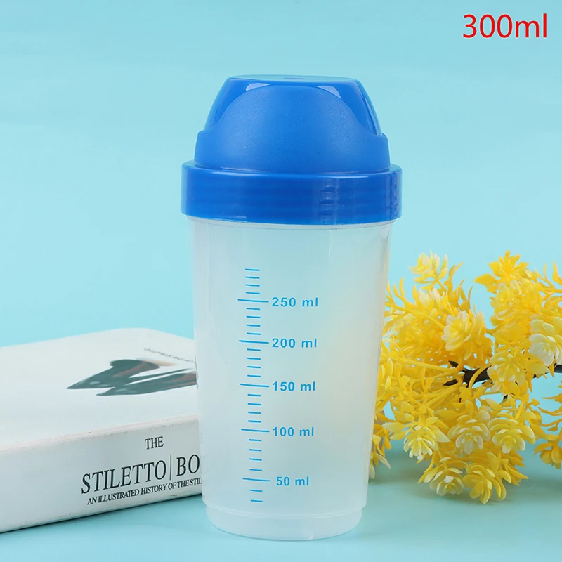 300 ml Shaker Bottle Creative Milkshake Protein Práščie pre miešanie fľaše Fľašu šálka