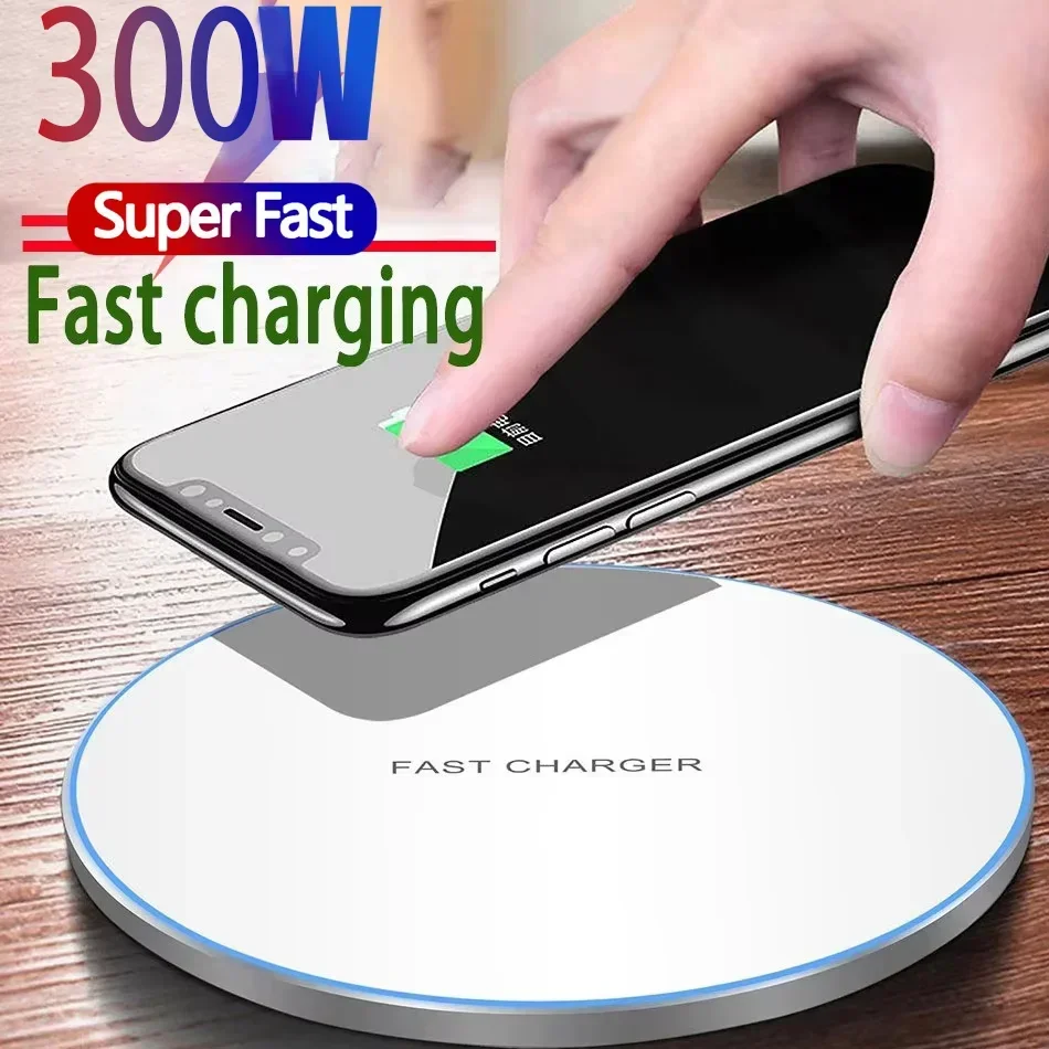 300 W bezdrôtová nabíjačka stojan pre iPhone 16 15 14 13 12 Pro XR 8 x xs Max Samsung Xiaomi Indukcia Rýchle nabíjanie Dock Station