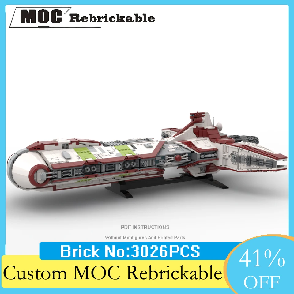 3000+PCS Rebel bojuje proti fregate Cruiser 75158 BUKLOVANÉ KONÁLNE KONIE Vojny