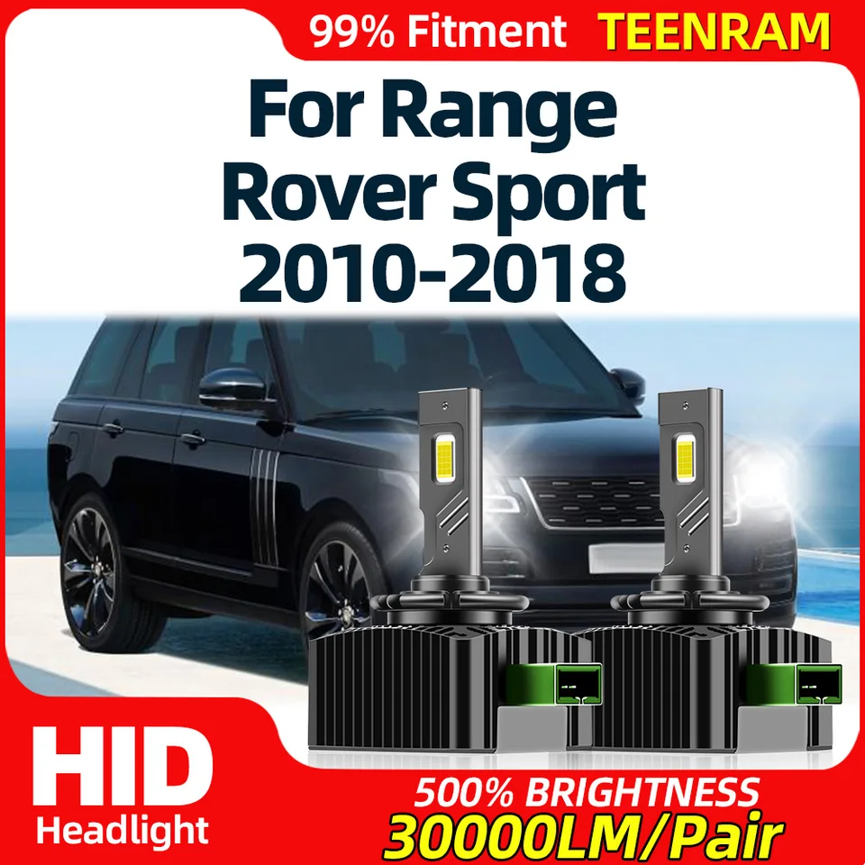 30000 lm CANBUS LED svetlomet 120 W Auto HID Xenon Lamps 12v 6000K pre Range Rover Sport 2010-2012 2013 2014 2015 2016 2016 2017 2018
