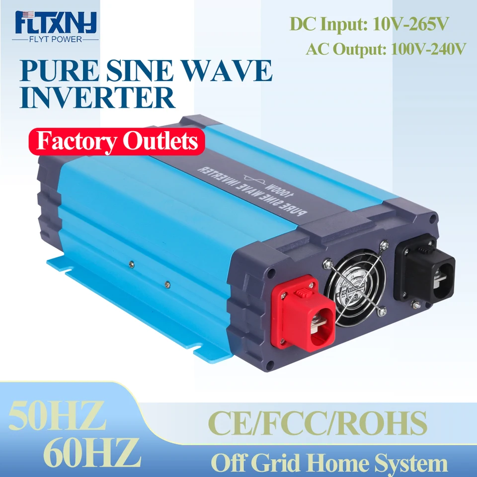 30000 W 50000W 40000W s jednovfázovým čistým sínusom Wave Off Grid Veterná turbína Solárny menič 12 V ~ 110 V DC 100 ~ 240 VAC VAC PEVET DOMU POUŽITIE POUŽITIE