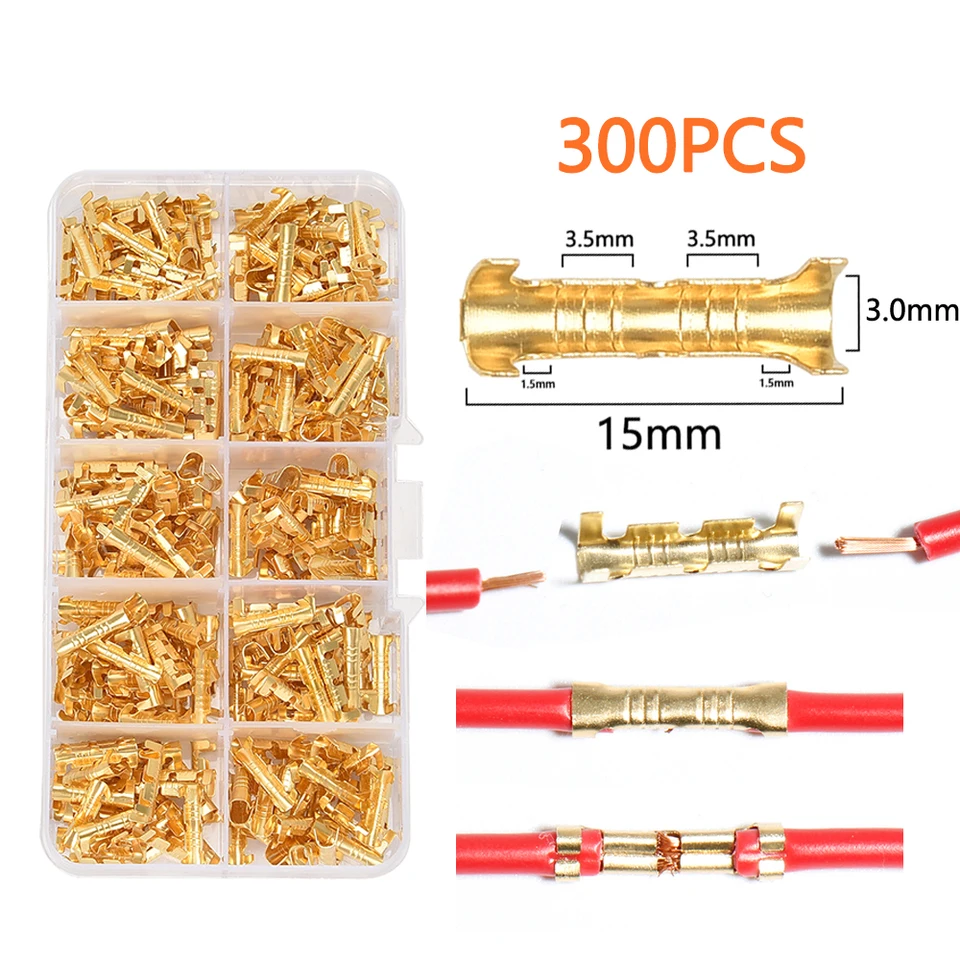 300ks DJ 453 Usada terminálov v tvare U 0,5-1,5 mm² Spojené svorky