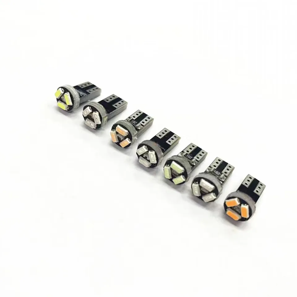 300ks T5 LED LED 3 SMD Car Wedge LED 3014 DASHOARB Sumba Chyba bezplatná ŠPZ