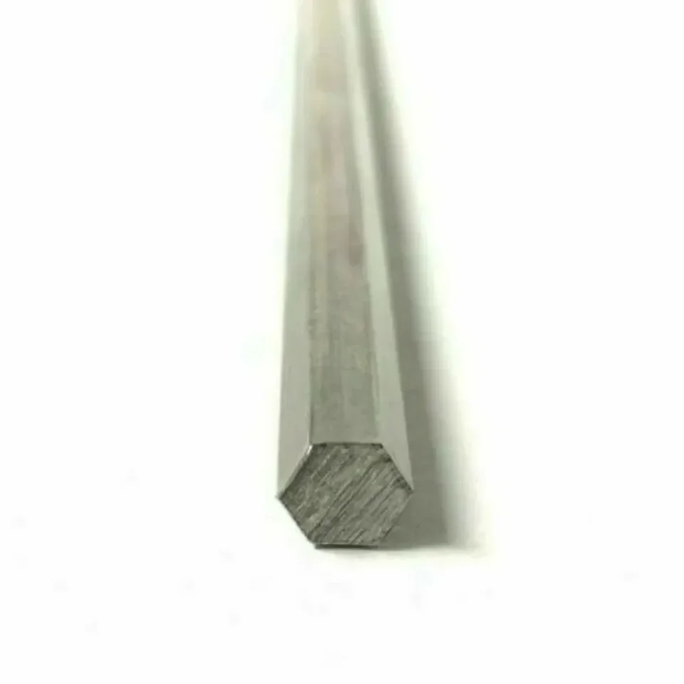 304 Nerezová oceľ Hex Hex Bar 5 mm 6 mm 7 mm 8 mm 10 mm 12 mm 15 mm lineárne hriadeľ metrické tyče zemné zásoby 300 mm Prispôsobenie dĺžky