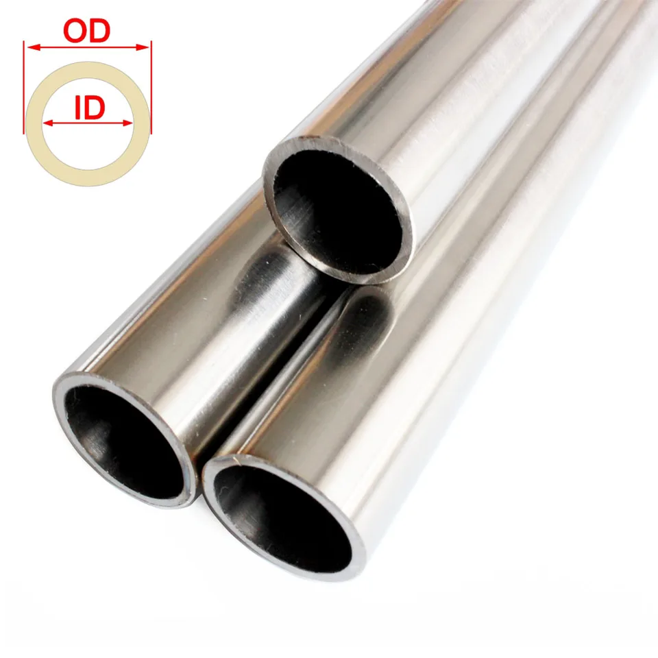 304 Rúrka z nehrdzavejúcej ocele Vonkajší priemer 17 mm vnútorný priemer 15 mm 13 mm 12 mm 11 mm