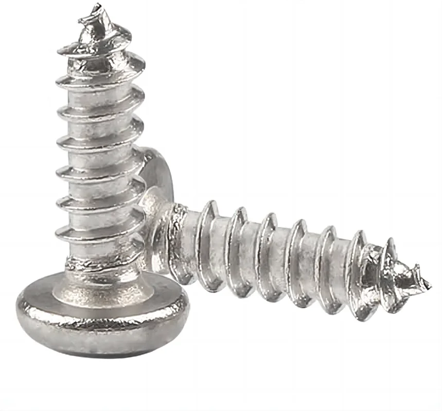 304 skrutky z nehrdzavejúcej ocele okrúhle hlavy samoliečovacie skrutky M2.1 × 12 mm