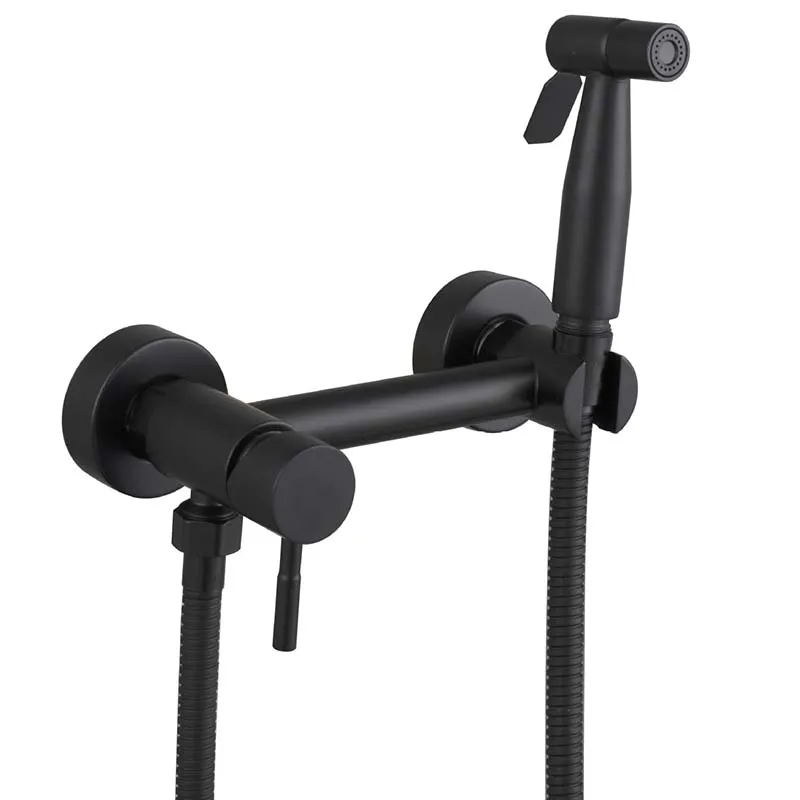 304 Sprchový bident sprchovací bident so sprchovacím kútom z nehrdzavejúcej ocele s horúcou a studenou vodou Bidet Mixer Ruckheld Bidet Showr Faucet