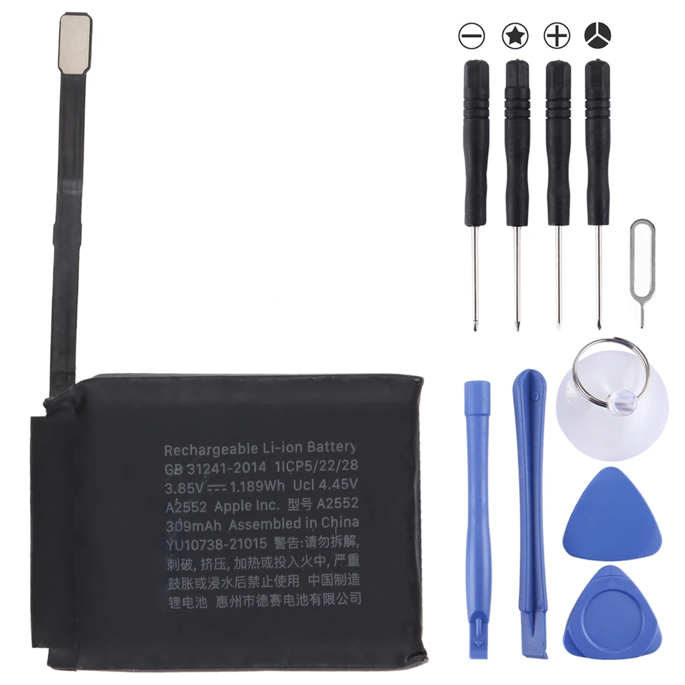 309 mAh li-ion batéria pre Apple Watch Series 7 45 mm