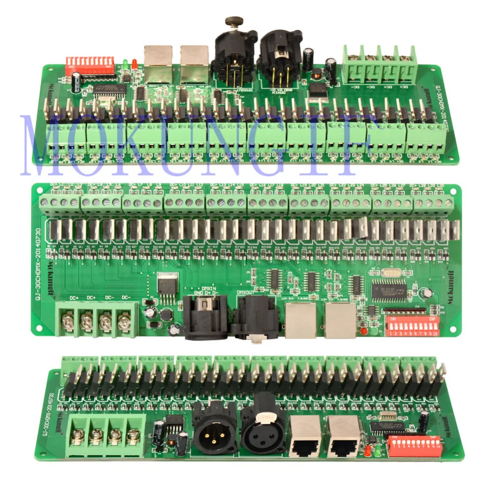 30Channel/ 30ch Easy DMX LED radič DMX Decoder & Driver RGB LED radič