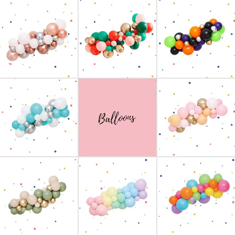 30ks/balenie Kids narodeniny avokádo zelený balón garland oblúk súprav