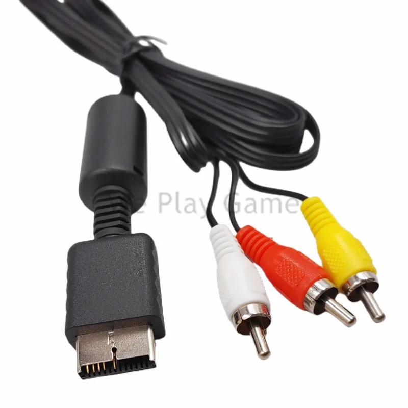 30ks pre Sony PS2 PS3 6ft Gamepad Dĺžka kábla Audio Video AV kábel RCA pre PlayStation PS2 PS3 Game Cable