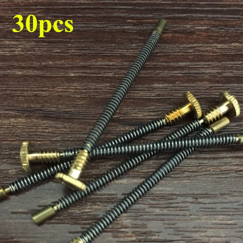 30ks Univerzálne výmenné pružinové skrutky pre zippo petrolej benzínu brúsenie kolies Upaľovač DIY DIY