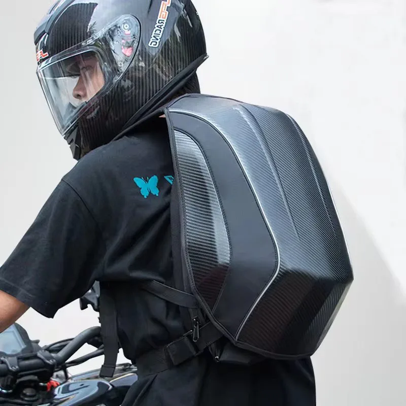 30L-48L nepremokavé motocykle Tvrdé škrupiny batohy Moto Racing Bags MX MOTOCROSS