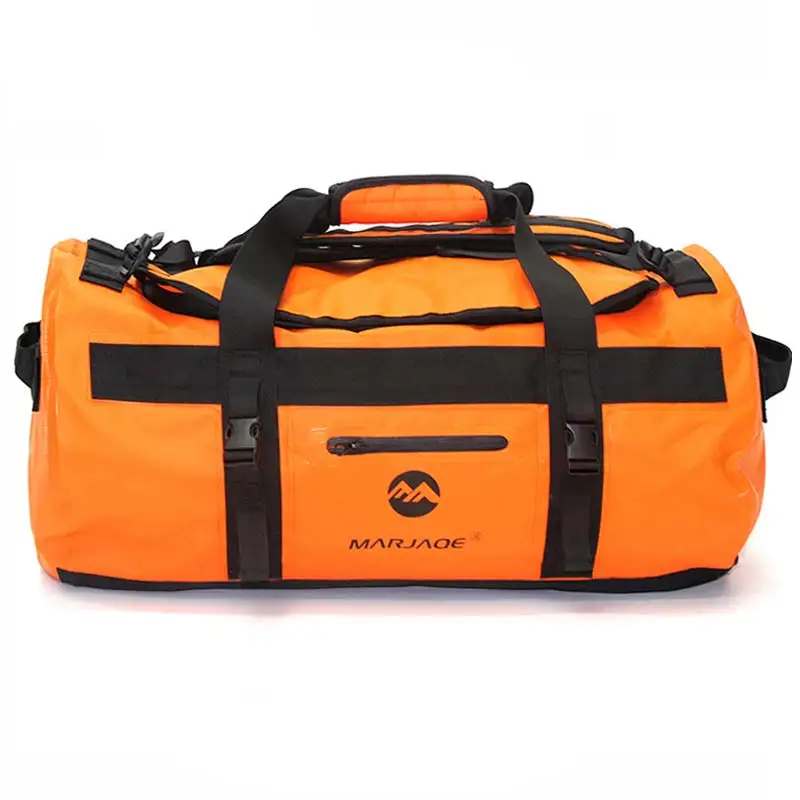 30L 60L 90 l kajakový taška Vodotesná taška suché sedlo batožinové skladovanie pláž Rafting Cestovné kempingové kempingové tašky Drifting Bag X499A