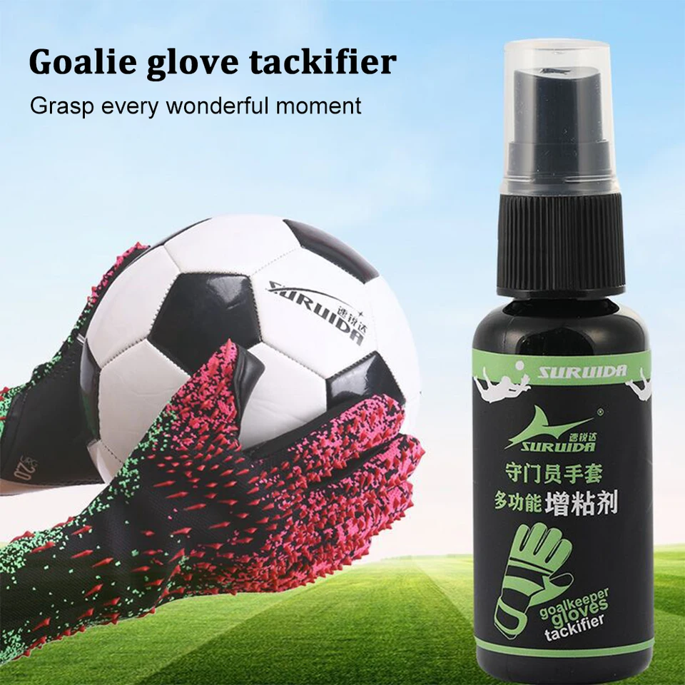 30ML Rukavice brankárov lepidla lepiace čistiace prostriedky futbalové rukavice priľnavosť výstužný profesionálny brankár rukavice rukavíc