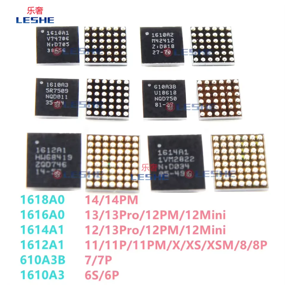 30PCS 1610A1 1610A2 1610A3 610A3B 1612A1 1614A1 1616A0 pre iPhone 5s 5c SE 6 6S 7 7P 8 8p x xs 11 12 Pro Max 13/Pro