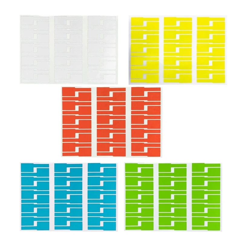 30pcs Self-spadárenský štítok kábla Vodotesné identifikačné značky pre kancelársku školu
