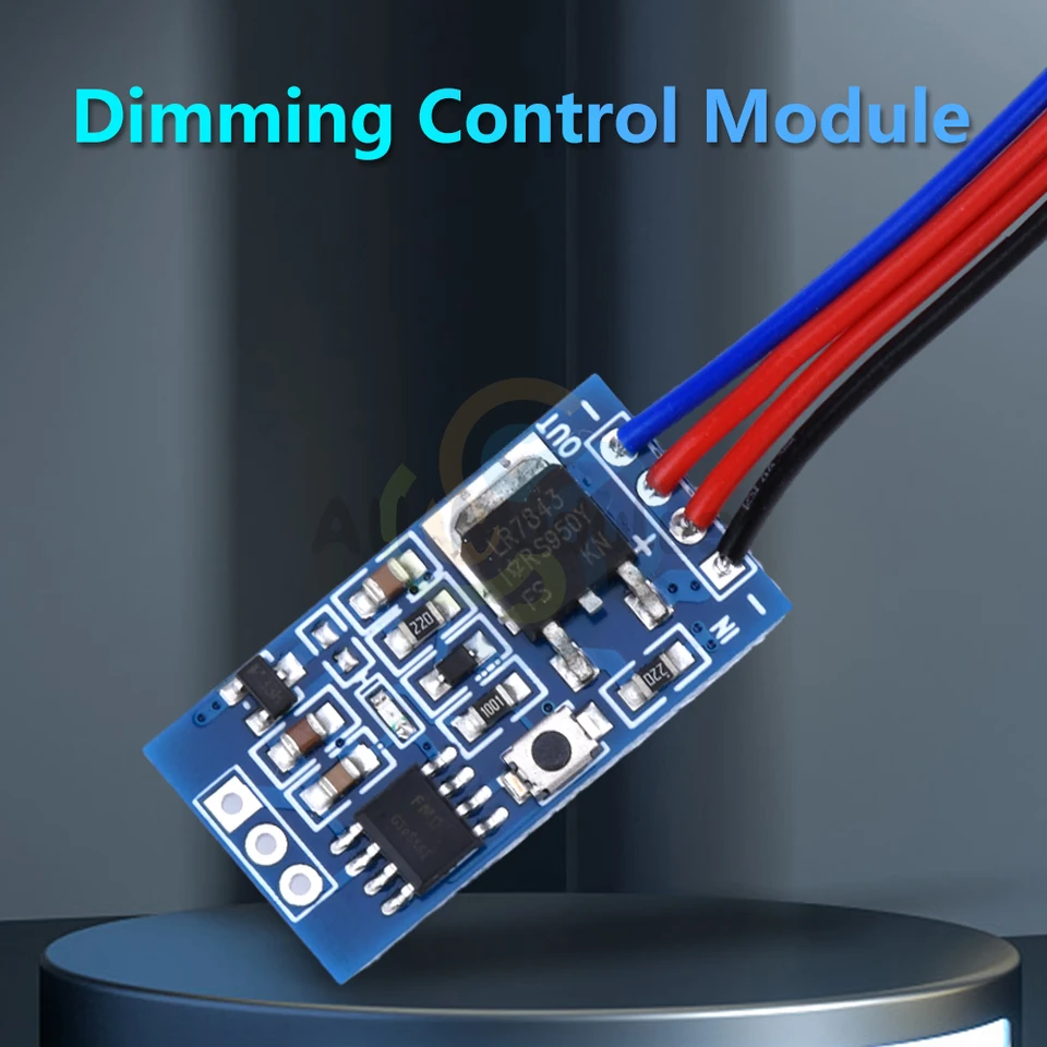30W DC3-24V PWM Modul stmievania rýchly a pomaly postupný rozjasňujúci modul LED riadenia s halogénnymi svetlami LED svetlami LED