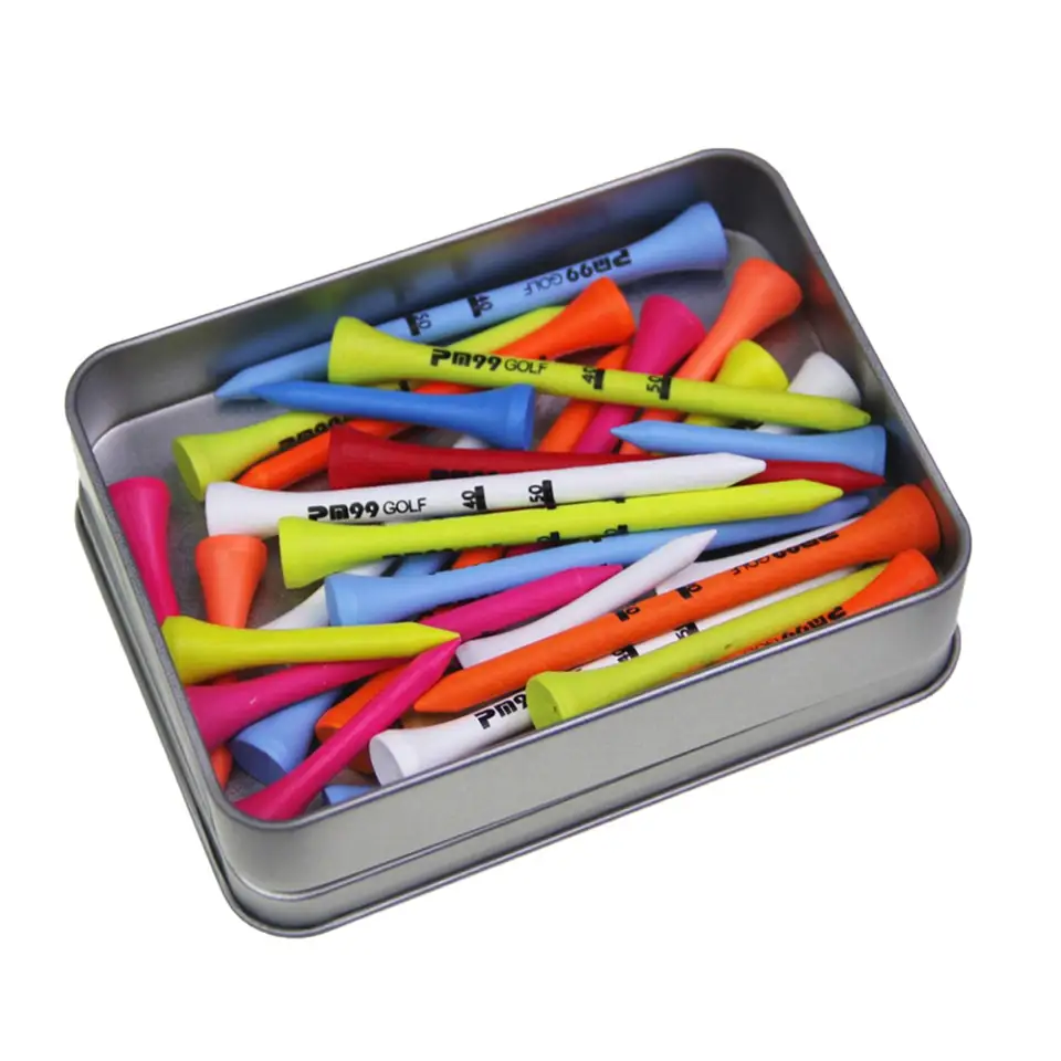 30x prémiové golfové odpaliská 42/70/83 mm s golfovým tréningom s rôznymi skladmi
