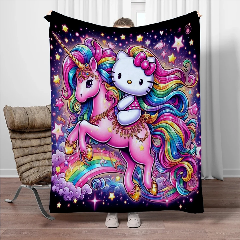31 Style Sanrio Hello Kitty flanel prikrývka Karika