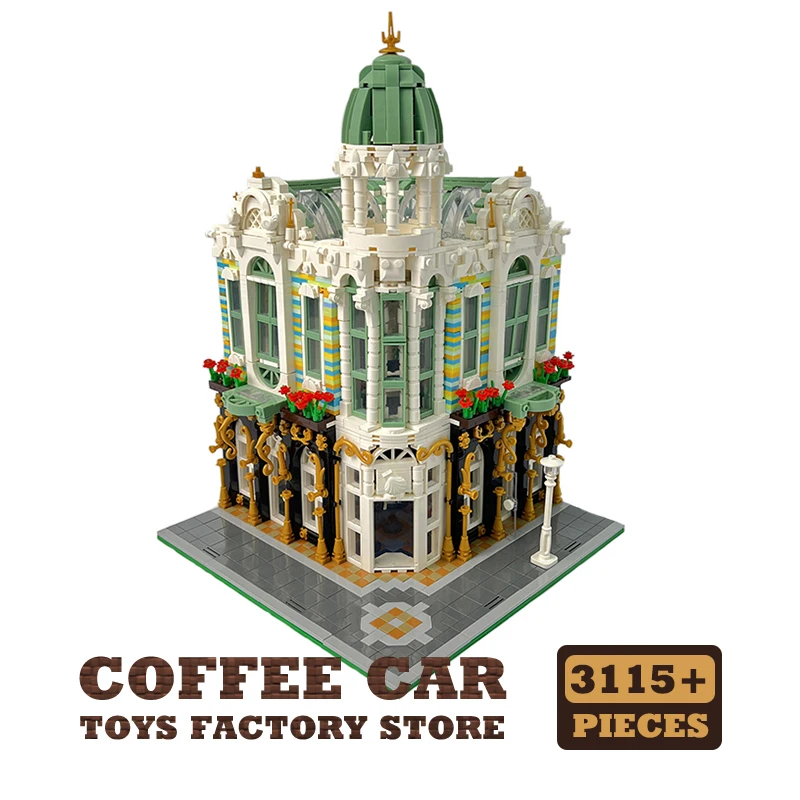 3115ks Mini City Gem Store MOC Blocks Kit Kit Street View Shop Building Micro Bricks Model detské hračky pre dospelé deti narodeninové darčeky