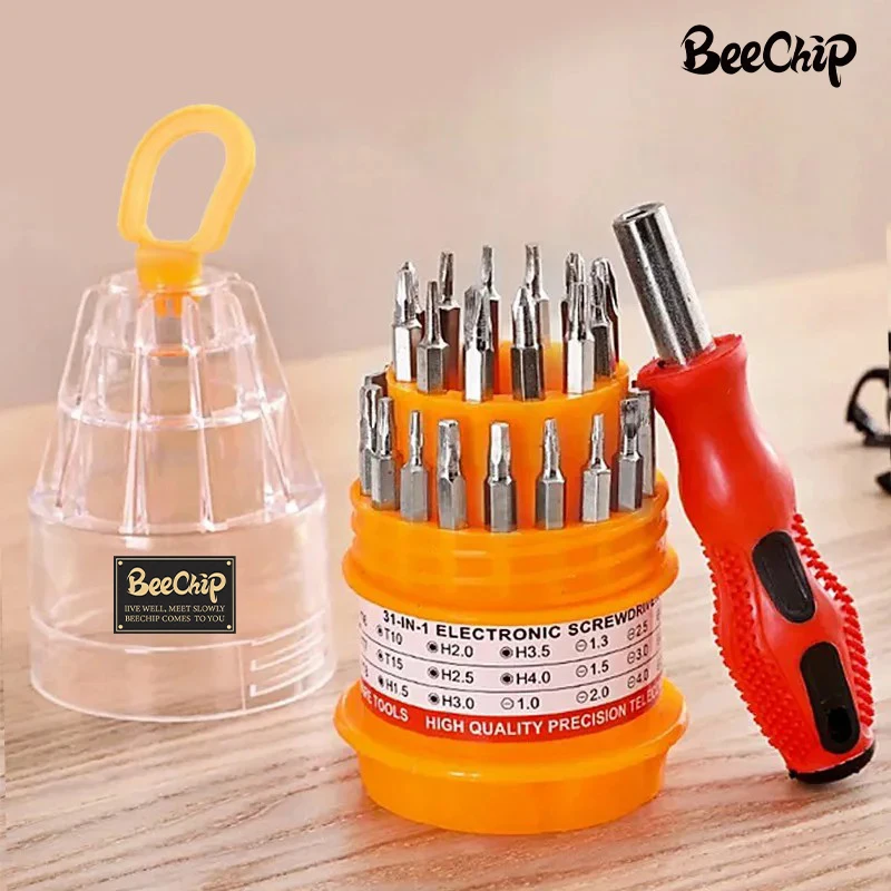 31pc typ pagoda Univerzálny skrutkovač Multitool set manuálnu kombináciu údržby Driv Driv Dávka Dávka Mobilný telefón Oprava mobilného telefónu