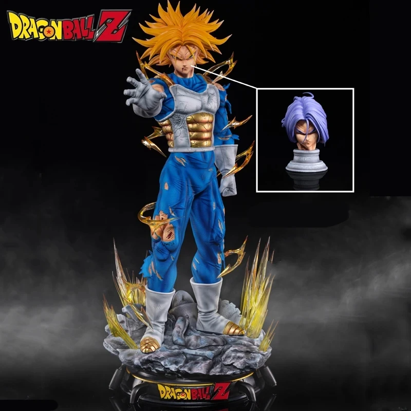 32 cm Dragon Ball Trunks Anime postava Super Saiyan Action Figurins Socha GK DBZ PVC Collection Model Doll Detské hračky Darček