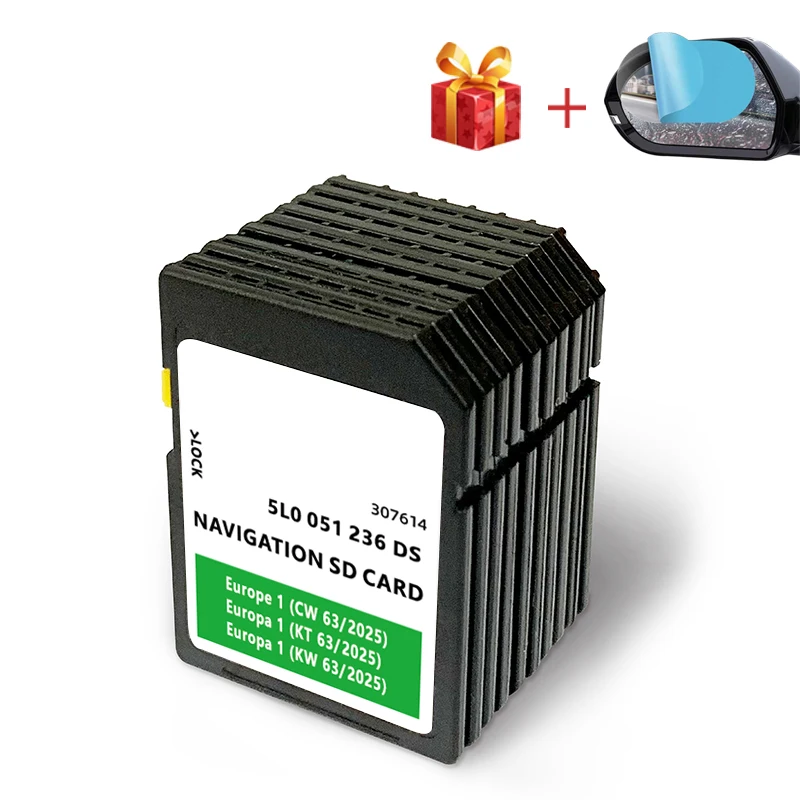 32 GB Amundsen MIB2 Navi SD Card Europe 5L0051236DS 2025 Objavte nové pre Škoda