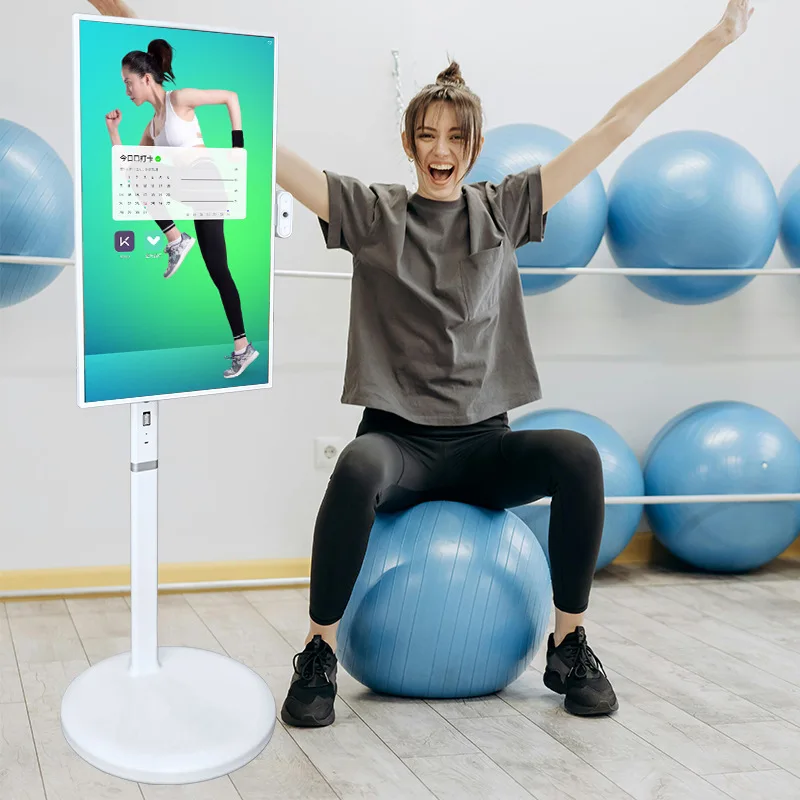 32 palcová prenosná obrazovka 8+128 g projekcie WiFi Bluetooth bez základne a pólu