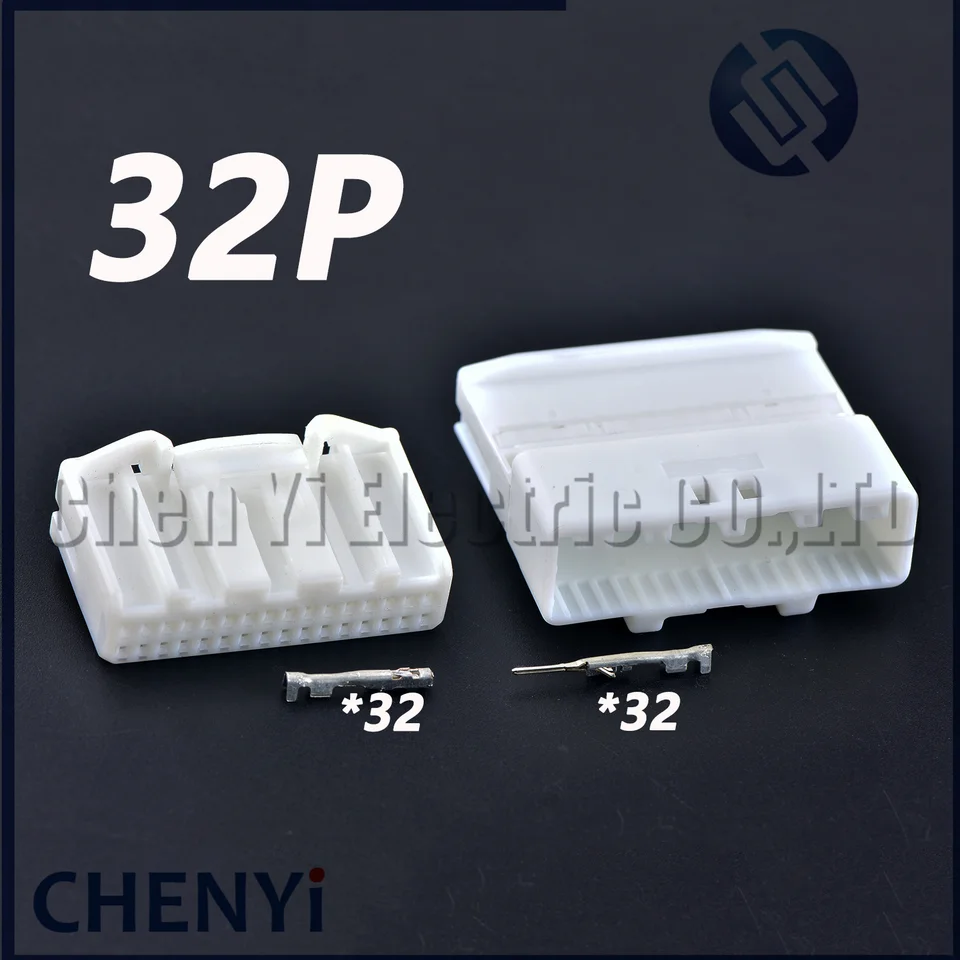 32 PIN CAR Navigation Contor Conector Connector Automotive Audio vozidlo Central Control Zátka 90980-12153 1318747-1 1473799-1