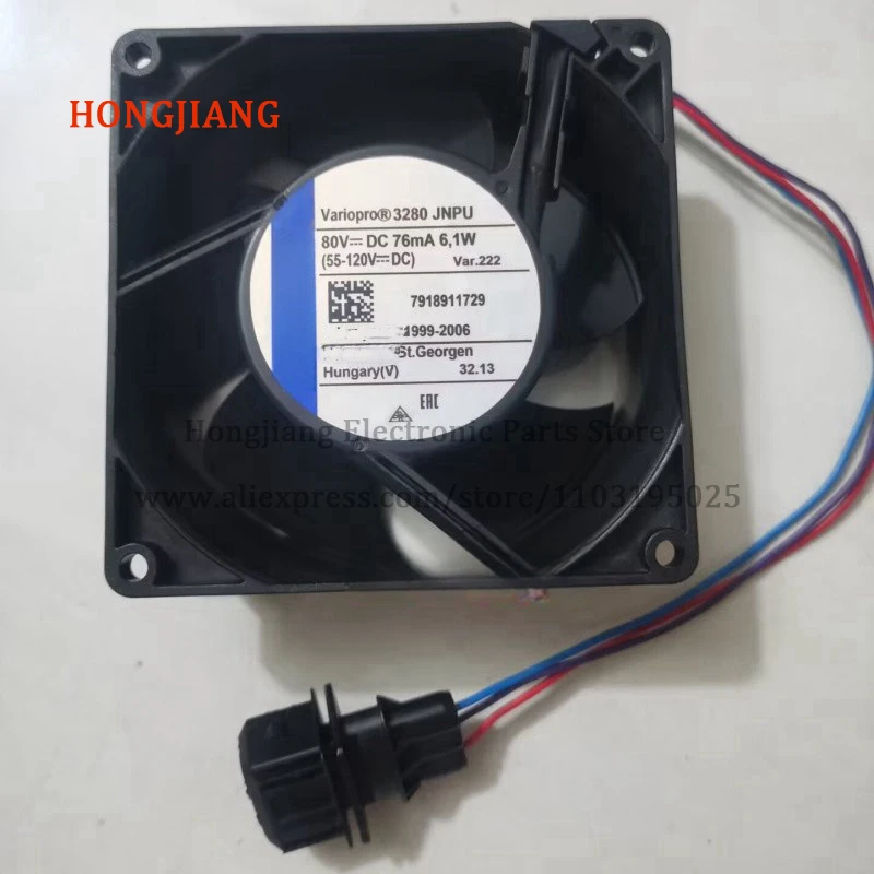 3280JNPU EBM FAN 80VDC 6.1W 7918911729 Linde Forklift Cooling Fan 3280 JNPU