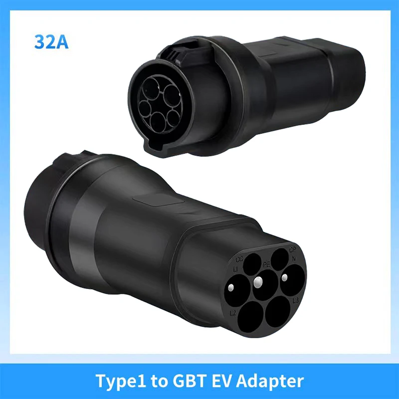 32A Typ 1 až GBT EV nabíjačku adaptér typu 1 Ženská zástrčka k adaptéra plug GBT pre čínske elektrické vozidlo