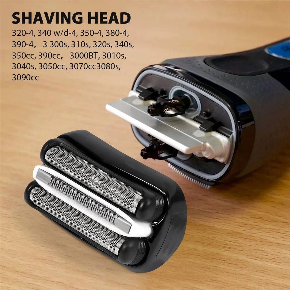 32B Výmena hlavy Shaver za Braun 32B série 3 301S 310S 320S 330S 340S 360S 380S 3000S 3020S 3040S 3080s
