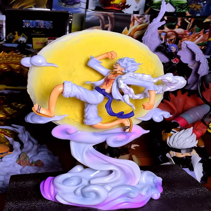 33 cm Jeden kus anime figúrka Mesiac víla Nika Monkey d Luffy akčná postava Model Model Zbierka bábiky zbierka vianočné hračky darček