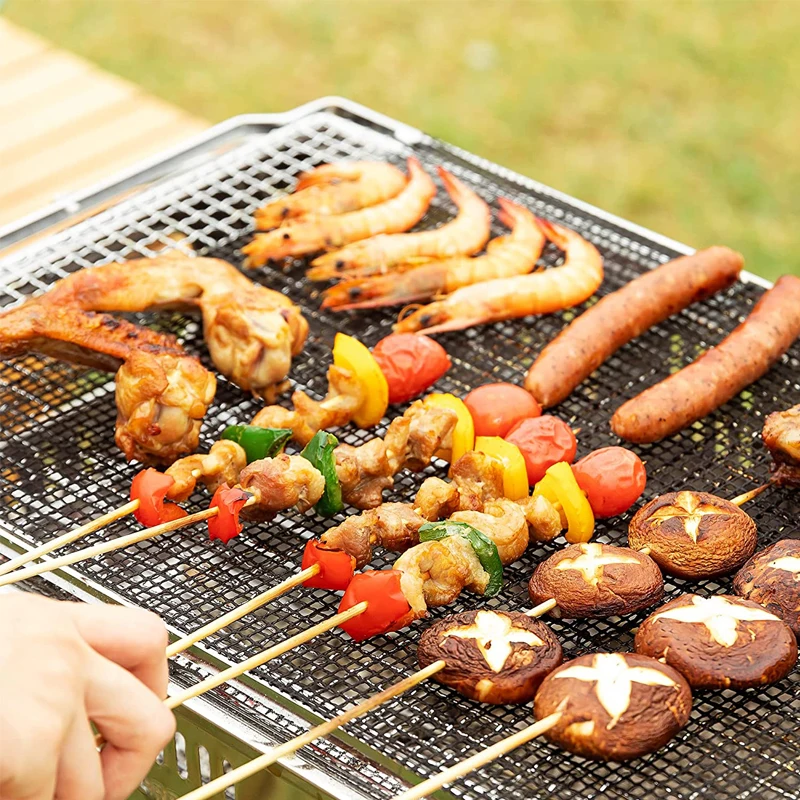 33x40cm BBQ Grill Grill Mesh Rat Lisk Glass Line Liners for Air Fryer Fajčiar plynový drevené uhlie pelety Gril Outdoor opakovane použiteľné BBQ podložka