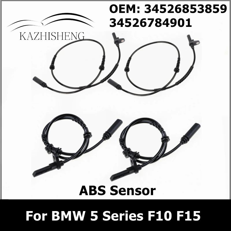 34526853859 34526784901 Predné zadné snímače rýchlosti kolies ABS pre BMW 5 Seires F10 F12 F06