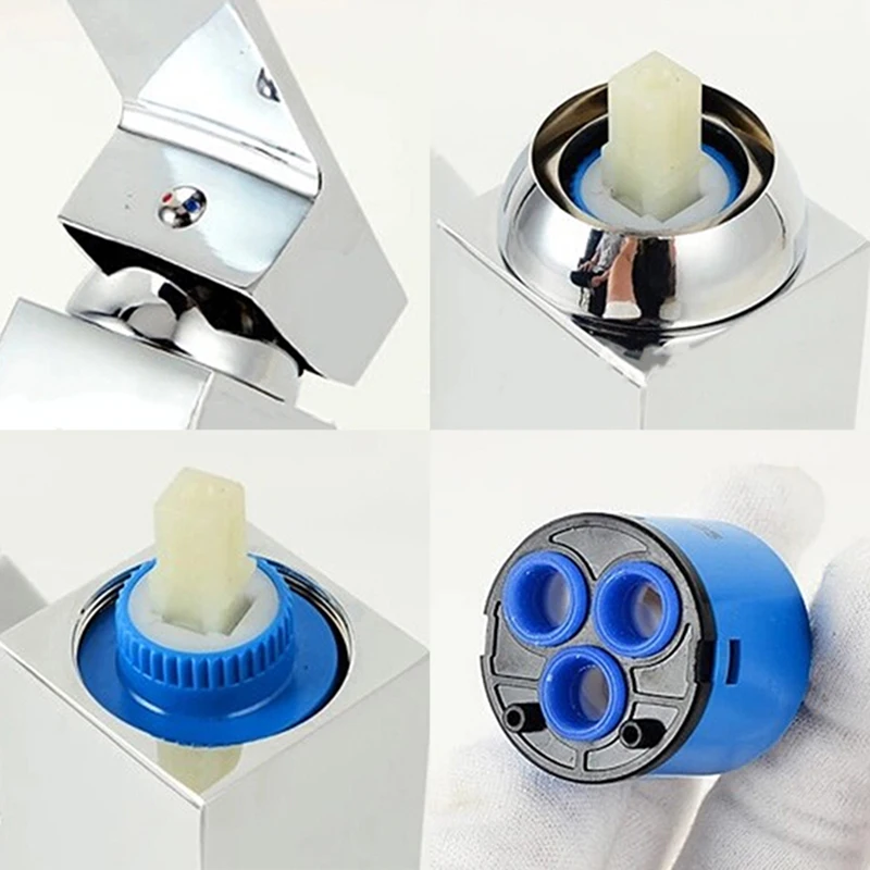 35/40 mm keramický disk Mixer Faucet Faucet Termostatic Cabtridge Faucet Disk ventil pp plastové keramické kazety pre miešač