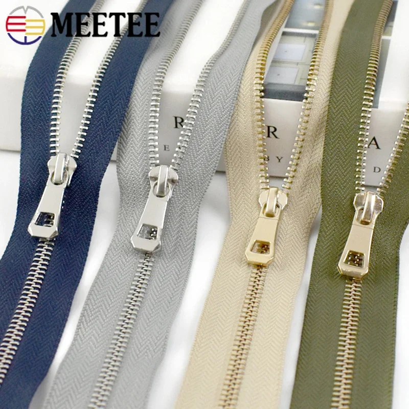 35-85 cm 5# farebný kovový zips Open-end Auto Lock na zipsové oblečenie vreckové topánky dekorácie zips Oprava súpravy DIY doplnky