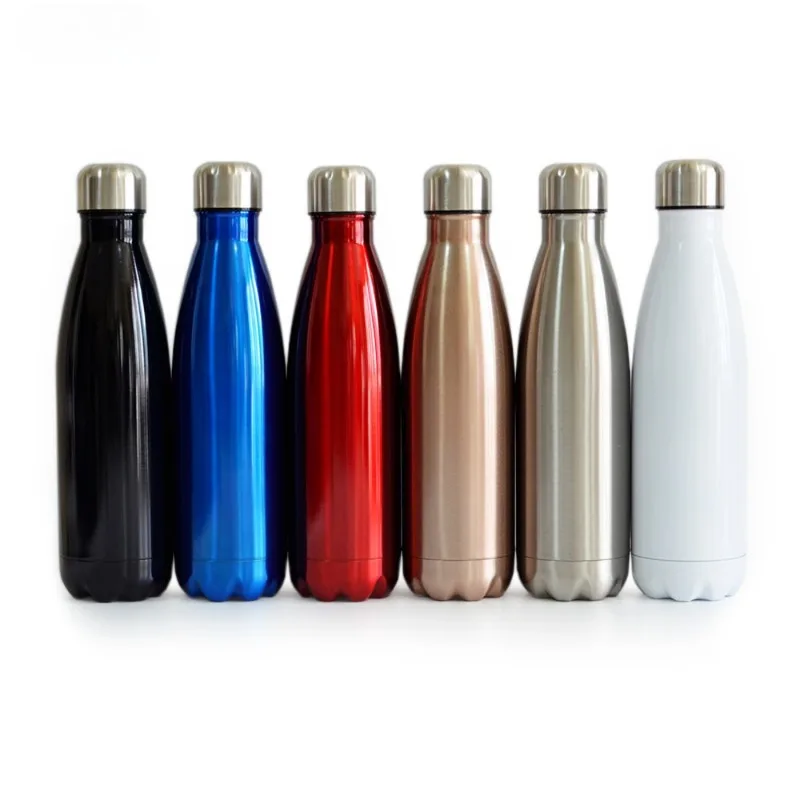 350/500/750/1000 ml dvojitá stena kreatívna BPA Fľaša na vodu Fľaša z nehrdzavejúcej ocele pivo čaj prenosný športový vákuový termos