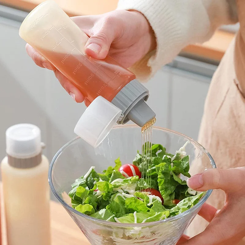 350 ml 5 jamiek korenie stláčanie fľaša kuchyňa kečup horčicová fľaša číry majonéza medová dávkovacia omáčka úložná nádoba