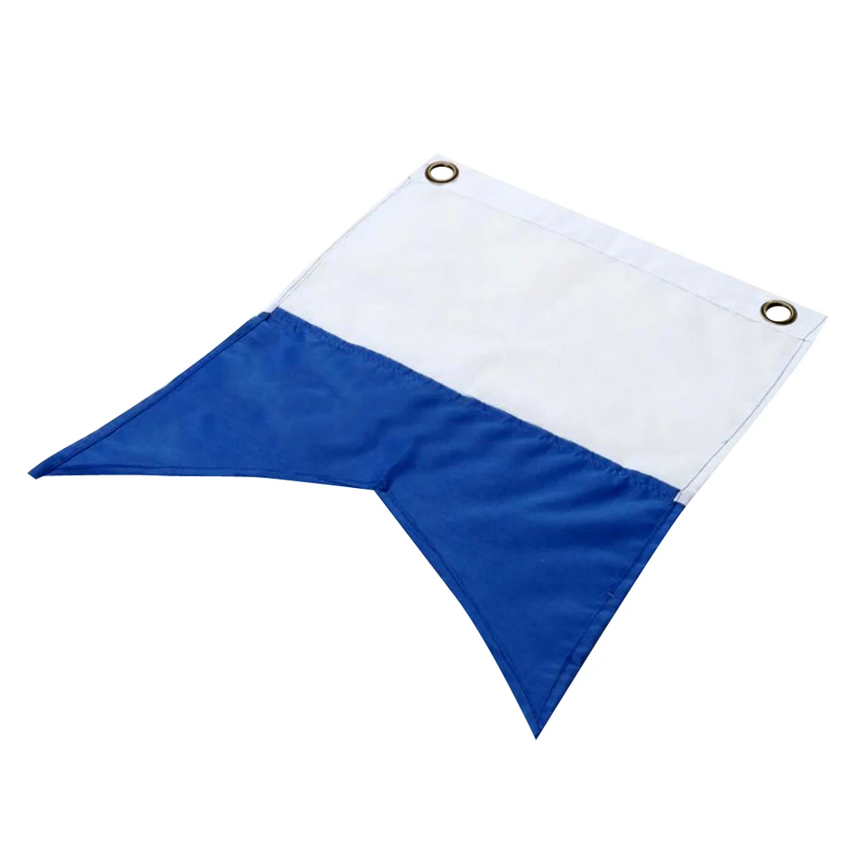 350 x 300 mm biele a modré potápačské potápačské potápačské lode Alpha Flag National Banner International Sign