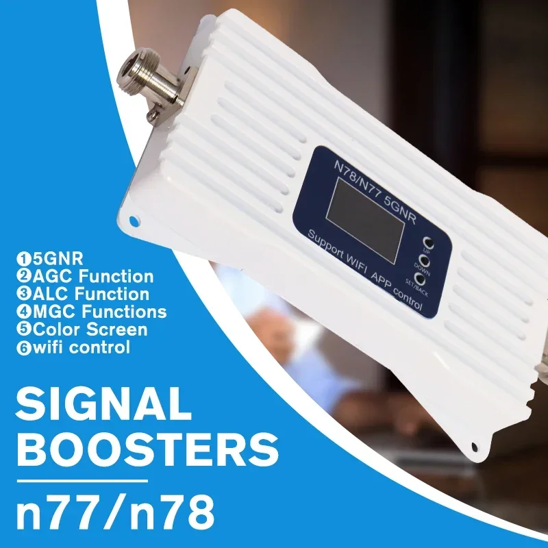 3500 MHz Network Booster 4G 5G Mobile Represer Represer Amplifier 2G 3G pre mobilné telefóny