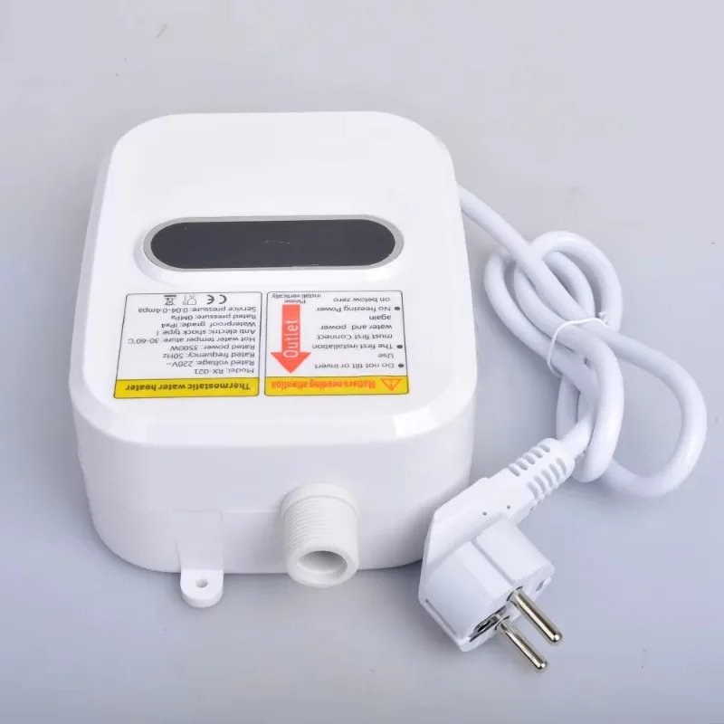 3500 W okamžitý bez tanku Elektrický ohrievač horúcej vody Kúpeľňa Kuchyňa Kuchyňa Okamžité vykurovanie TAP DOPORNE OHRADOVANIE VODA S LCD DISPITS