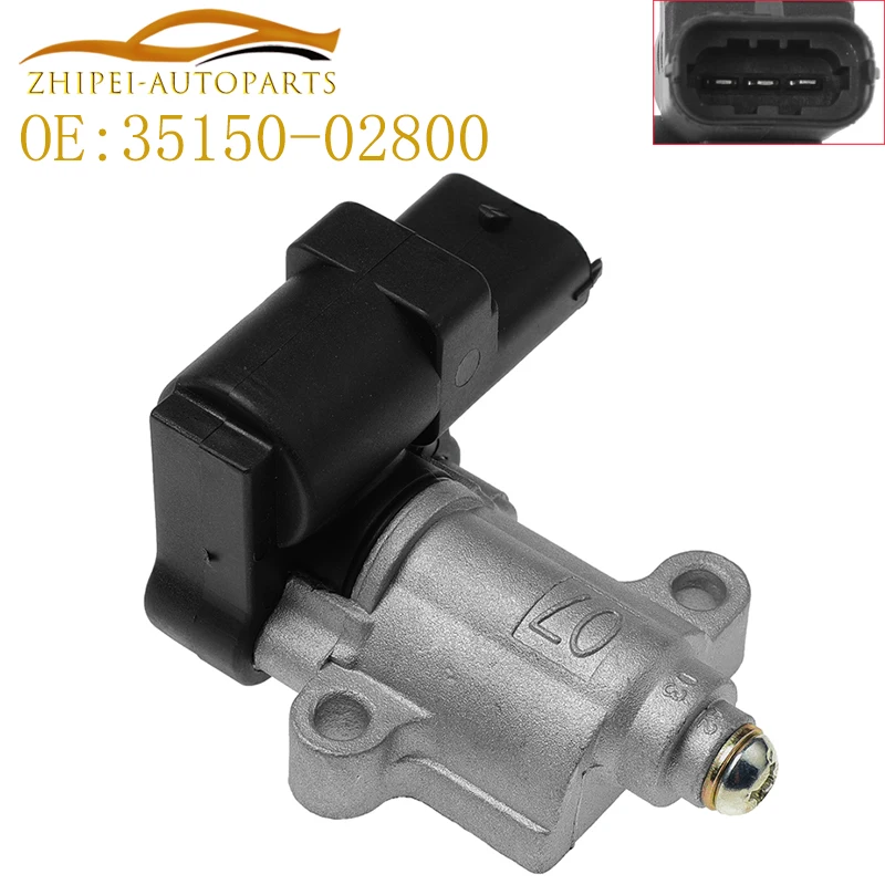 35150-02800 3515002800 Nečinný ovládací ventil vozidla 9520930007 pre Hyundai Matrix I10 1.1 2008 pre Kia Picanto 2007-2010 G4HE