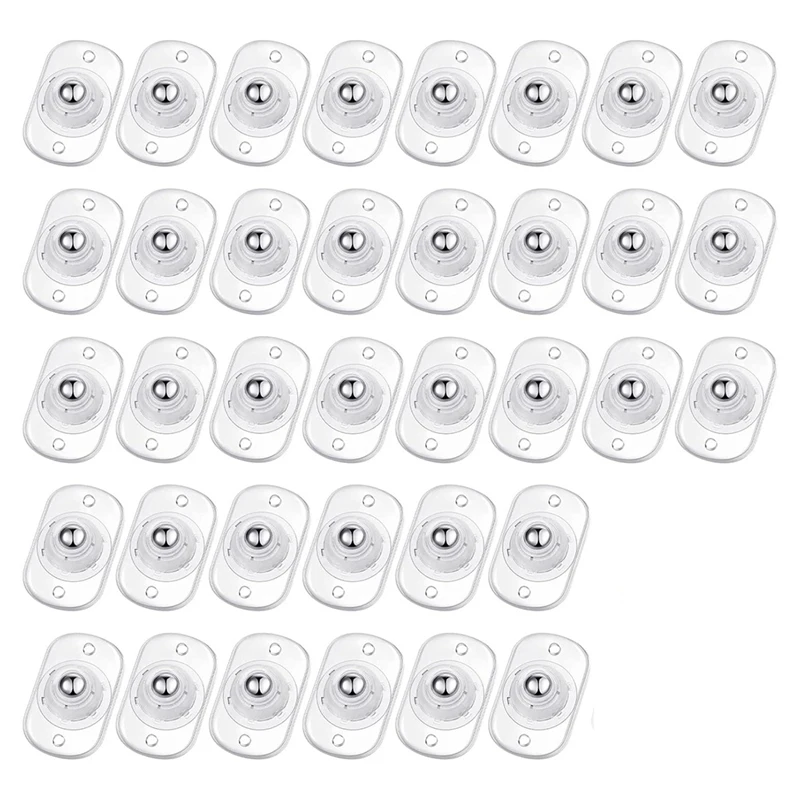 36 ks Self Adhesive Caster Wheels