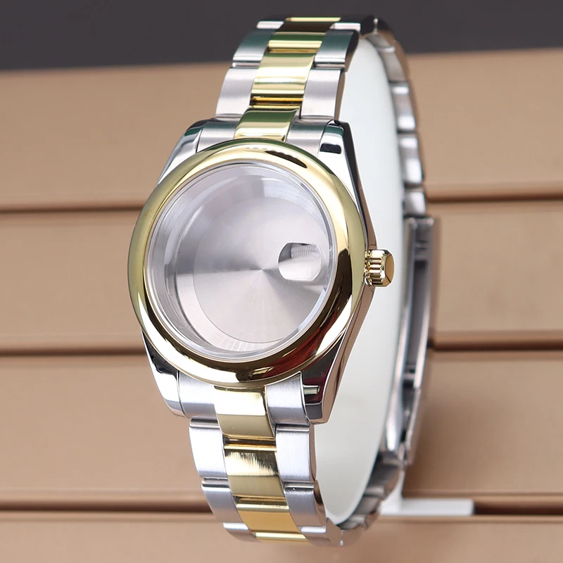 36 mm 40 mm Pánske vintage hodinky Case WatchBands Sapphire Glass pre NH34 NH35 NH36 NH38 MIYOTA 8215 Pohyb 28,5 mm Diall HOT PREDAJ