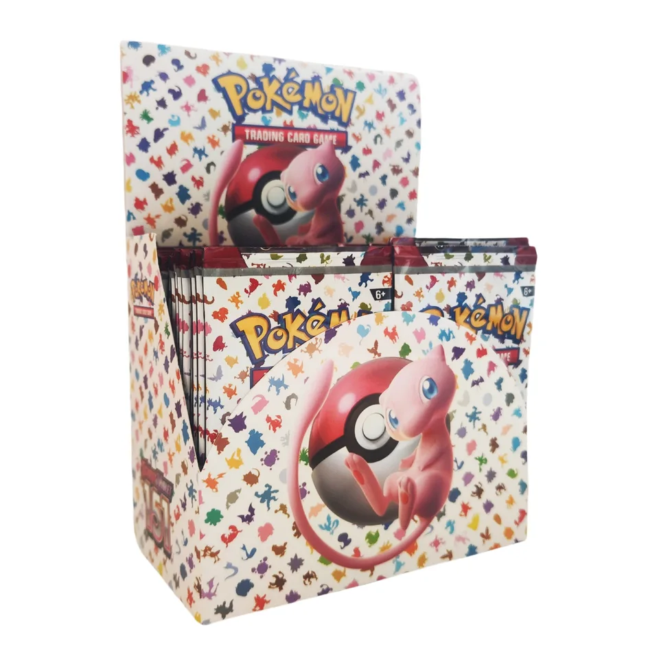 360 ks/set anglickej verzie Pokemon TCG: Scarlet & Violet 151 Classics Expansion Booster Box Pokemon Trade Card 36 Pack Box
