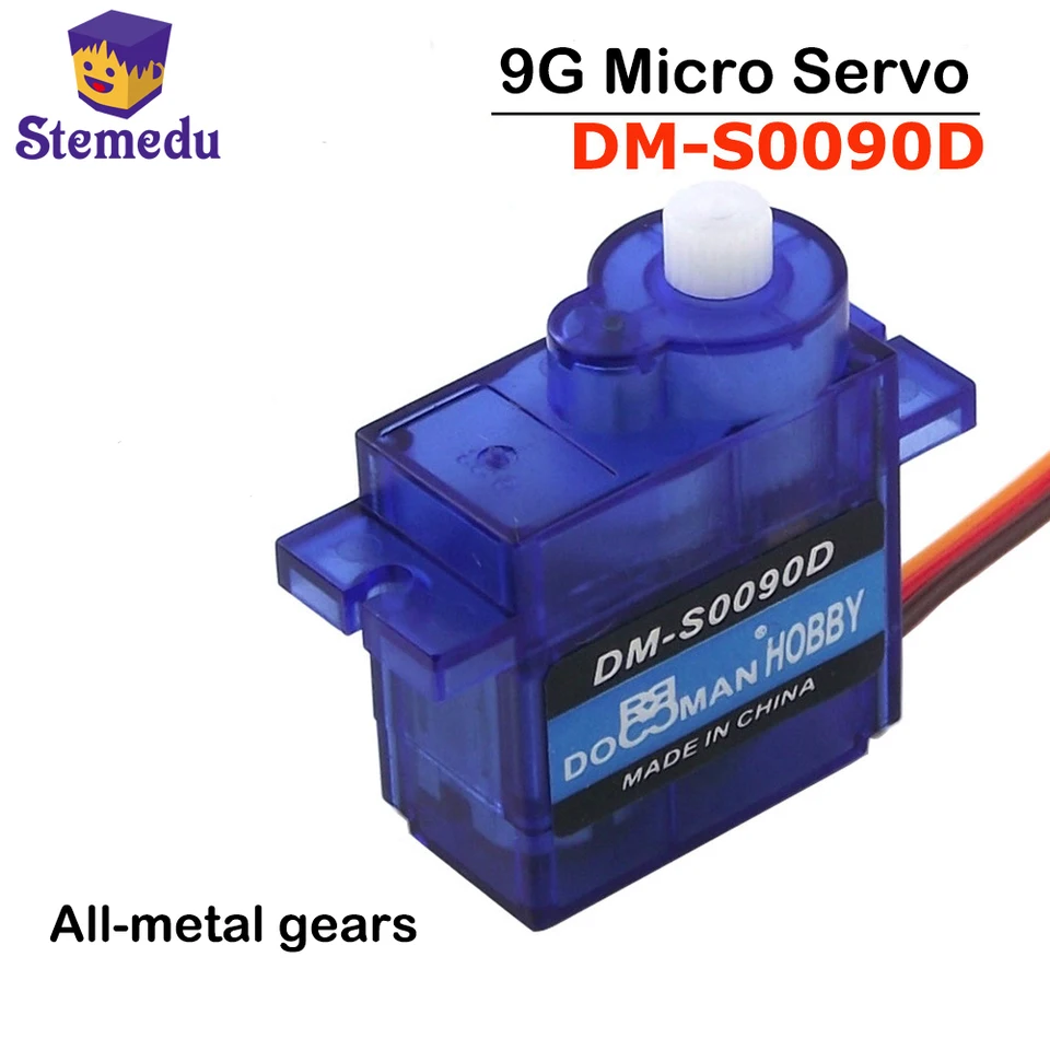 360 stupňov 9G digitálne servo metalové prevodové zariadenie RC RC LETICOPTER MODEL MICRO SERVO 9G RC DIGITÁLNE SORVO pre robot